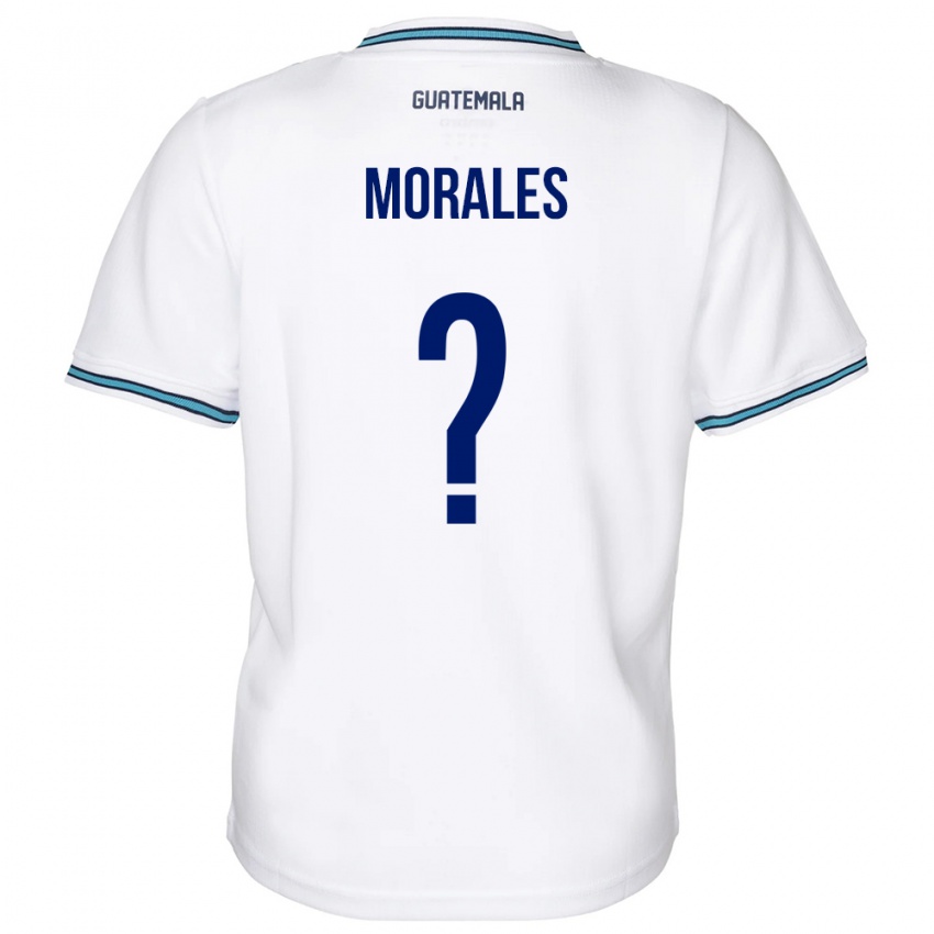 Niño Camiseta Guatemala Karla Morales #0 Blanco 1ª Equipación 24-26 La Camisa Perú