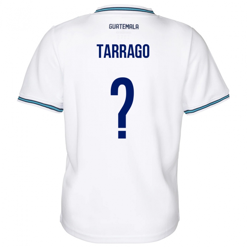 Niño Camiseta Guatemala María Tarrago #0 Blanco 1ª Equipación 24-26 La Camisa Perú