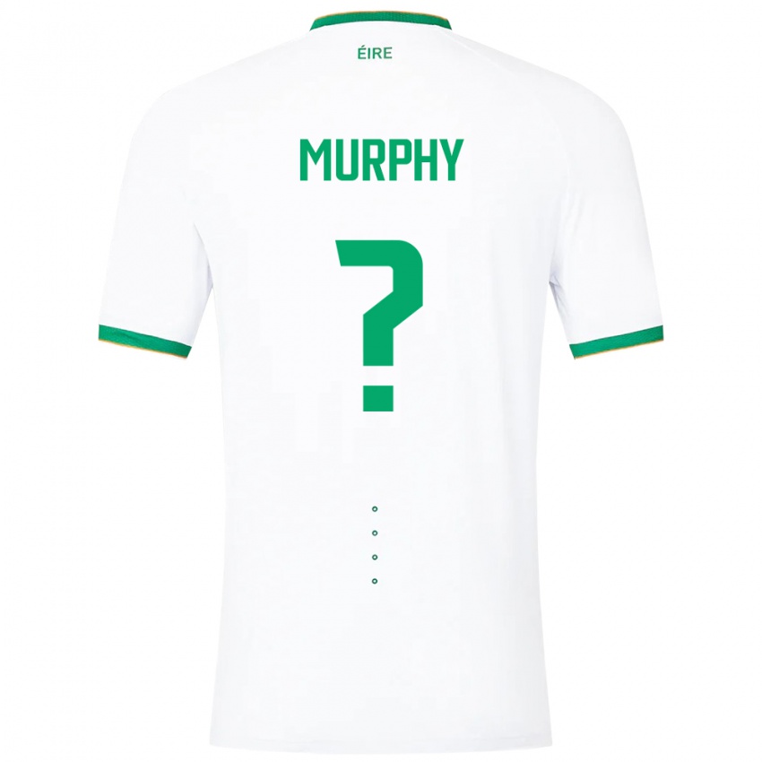 Niño Camiseta Irlanda Adam Murphy #0 Blanco 2ª Equipación 24-26 La Camisa Perú