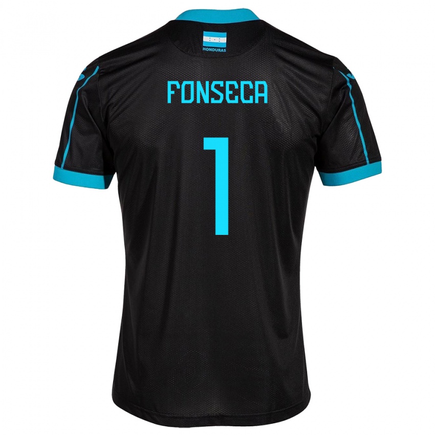 Niño Camiseta Honduras Harold Fonseca #1 Negro 2ª Equipación 24-26 La Camisa Perú