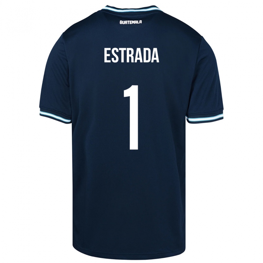 Niño Camiseta Guatemala Alexia Estrada #1 Azul 2ª Equipación 24-26 La Camisa Perú