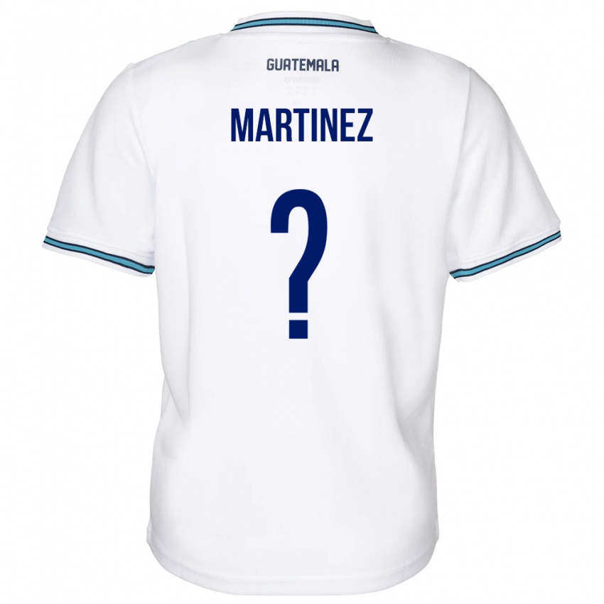 Hombre Camiseta Guatemala José Carlos Martinez #0 Blanco 1ª Equipación 24-26 La Camisa Perú