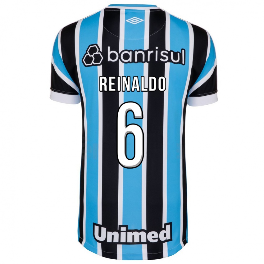 Niño Camiseta Reinaldo #6 Azul 1ª Equipación 2023/24 La Camisa Perú