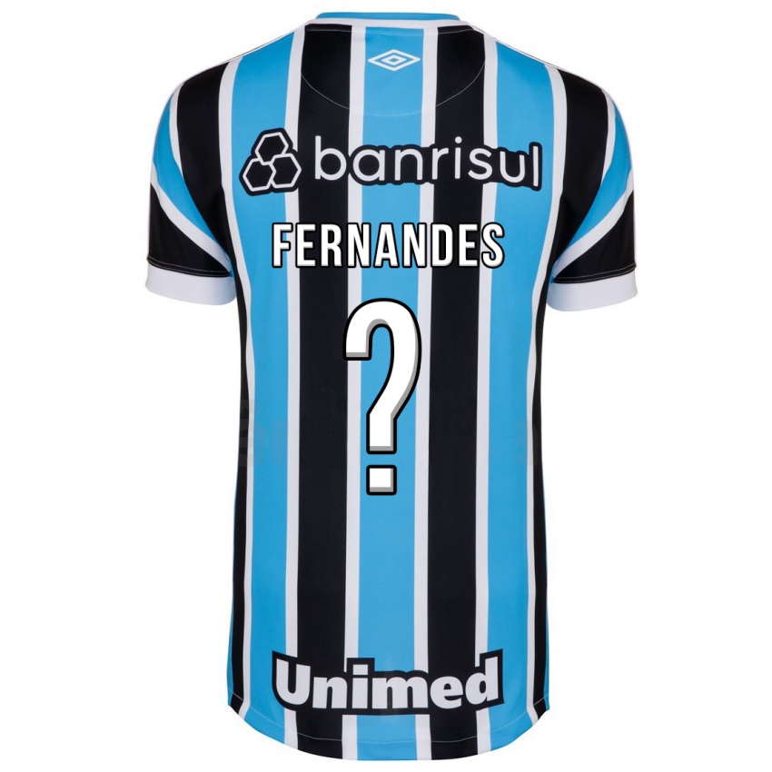 Niño Camiseta Nathan Fernandes #0 Azul 1ª Equipación 2023/24 La Camisa Perú