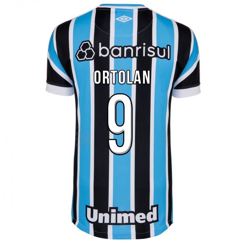 Niño Camiseta Dani Ortolan #9 Azul 1ª Equipación 2023/24 La Camisa Perú