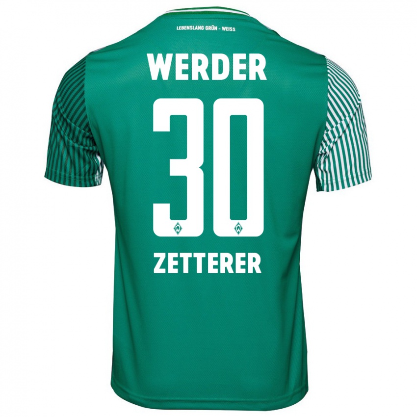 Niño Camiseta Michael Zetterer #30 Verde 1ª Equipación 2023/24 La Camisa Perú