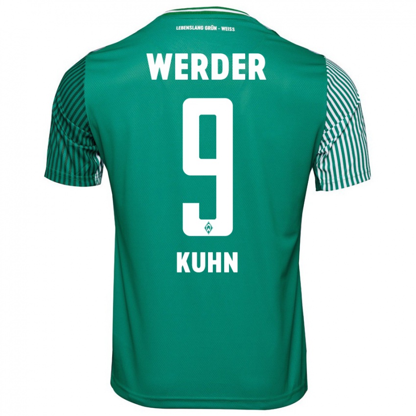 Niño Camiseta Philipp Kühn #9 Verde 1ª Equipación 2023/24 La Camisa Perú