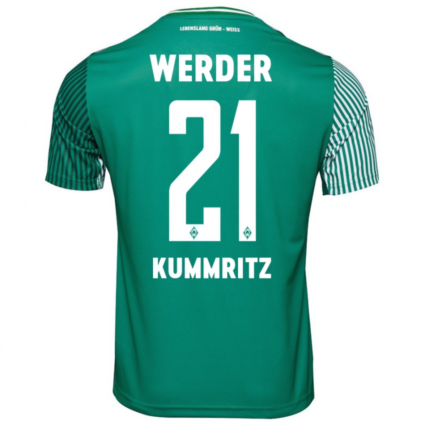 Niño Camiseta Liam Kümmritz #21 Verde 1ª Equipación 2023/24 La Camisa Perú