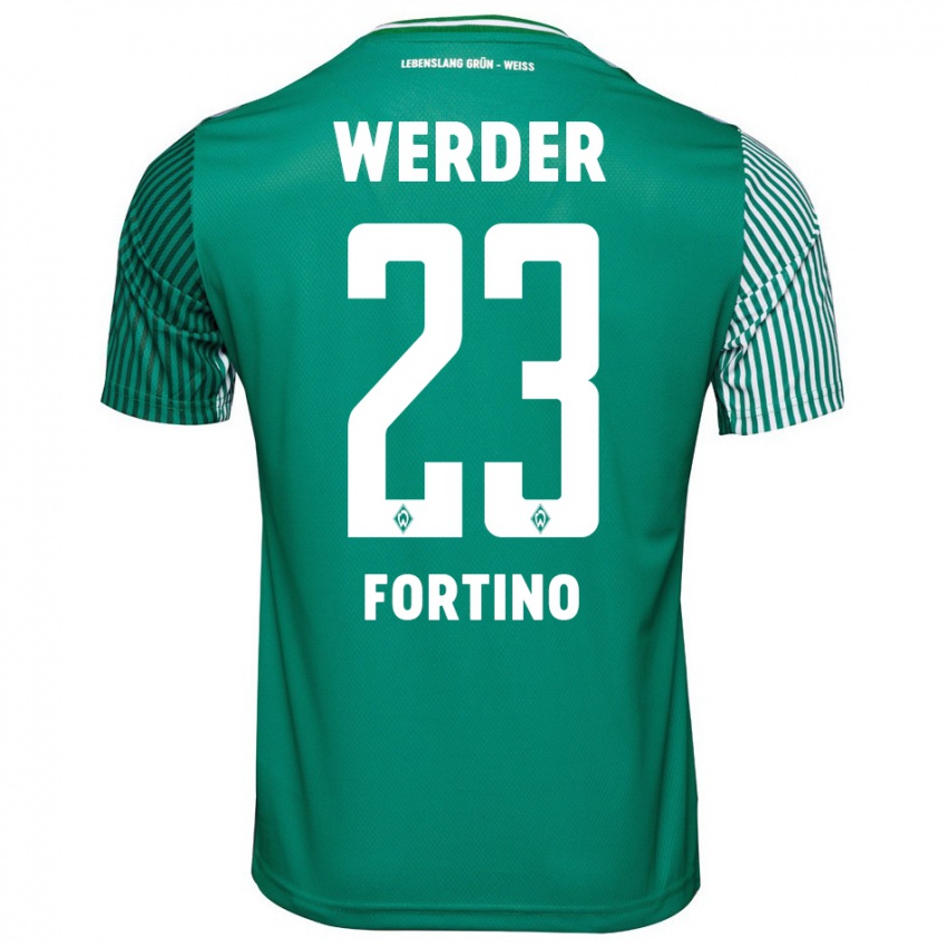 Niño Camiseta Pierro Miguel Fortino #23 Verde 1ª Equipación 2023/24 La Camisa Perú