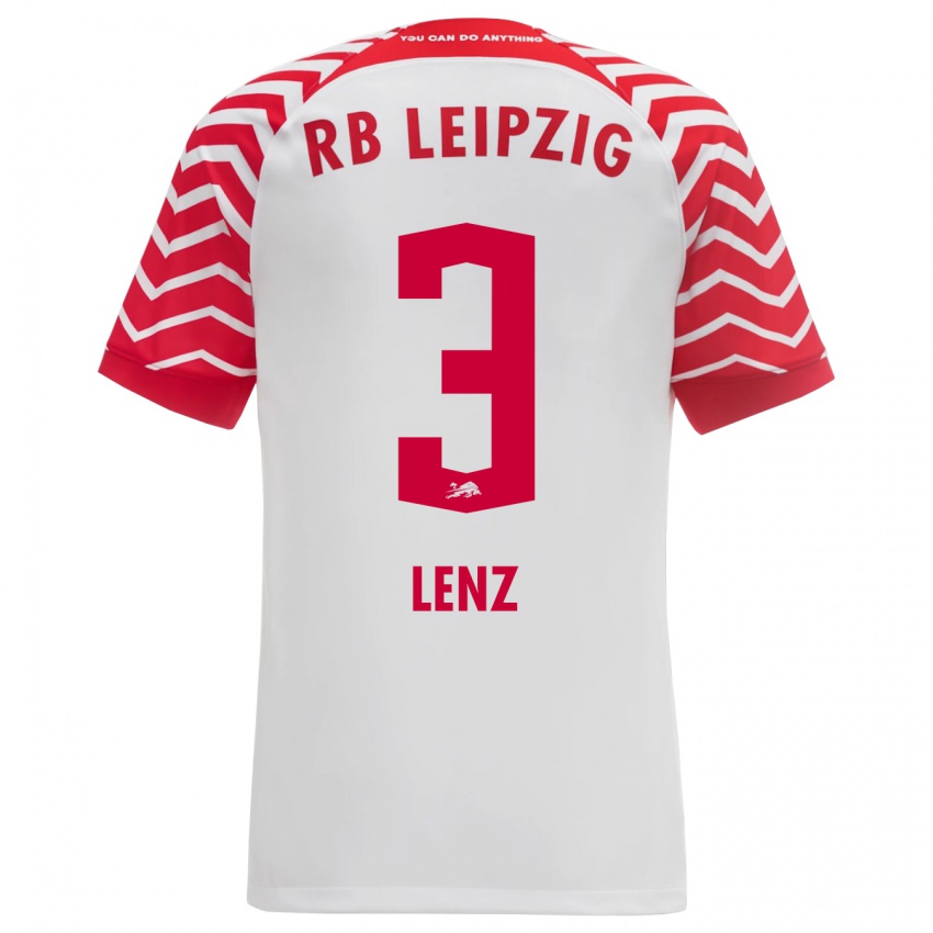 Niño Camiseta Christopher Lenz #3 Blanco 1ª Equipación 2023/24 La Camisa Perú