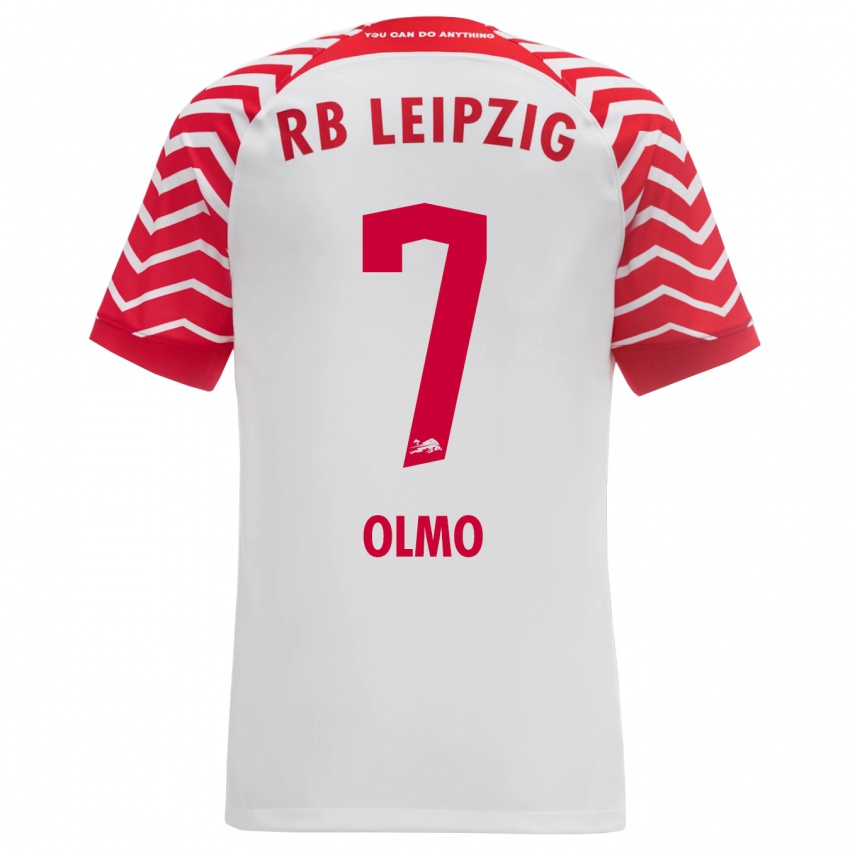 Niño Camiseta Dani Olmo #7 Blanco 1ª Equipación 2023/24 La Camisa Perú