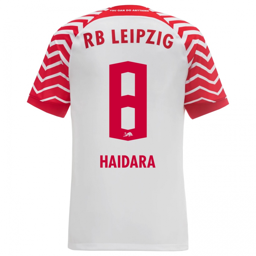 Niño Camiseta Amadou Haidara #8 Blanco 1ª Equipación 2023/24 La Camisa Perú