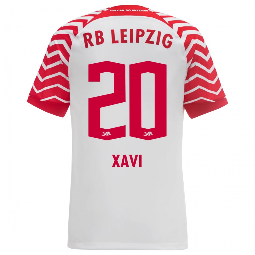 Niño Camiseta Xavi Simons #20 Blanco 1ª Equipación 2023/24 La Camisa Perú