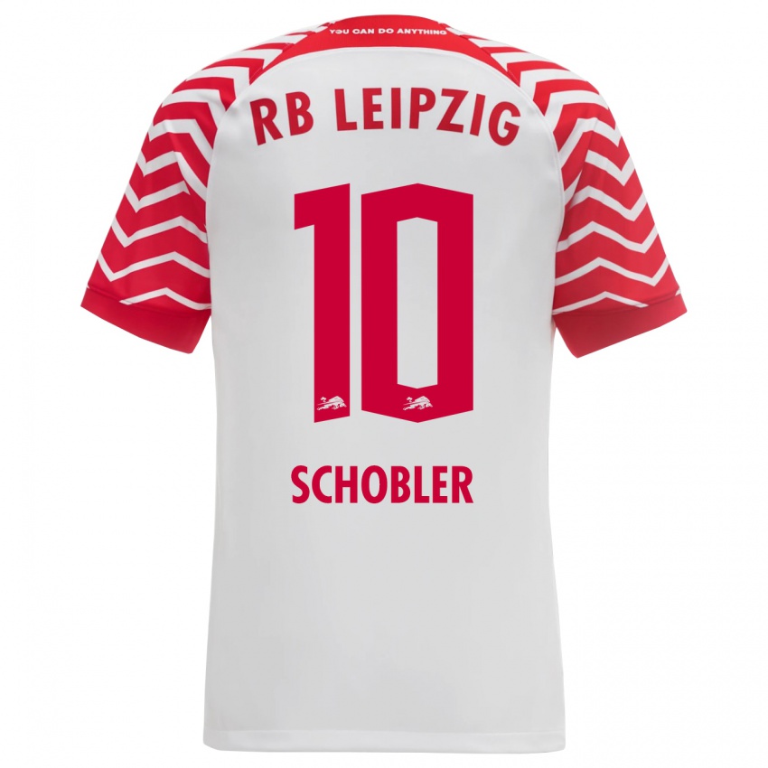 Niño Camiseta Laurin Schößler #10 Blanco 1ª Equipación 2023/24 La Camisa Perú