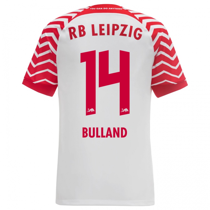 Niño Camiseta Anton Bulland #14 Blanco 1ª Equipación 2023/24 La Camisa Perú