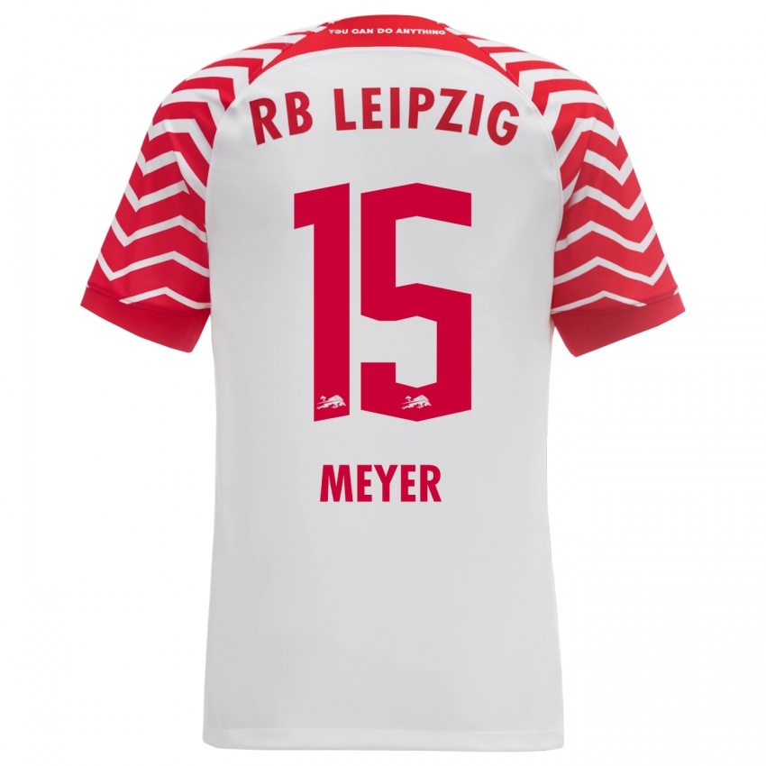 Niño Camiseta Tim Meyer #15 Blanco 1ª Equipación 2023/24 La Camisa Perú