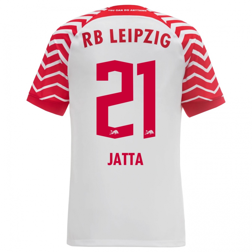 Niño Camiseta Nuha Jatta #21 Blanco 1ª Equipación 2023/24 La Camisa Perú