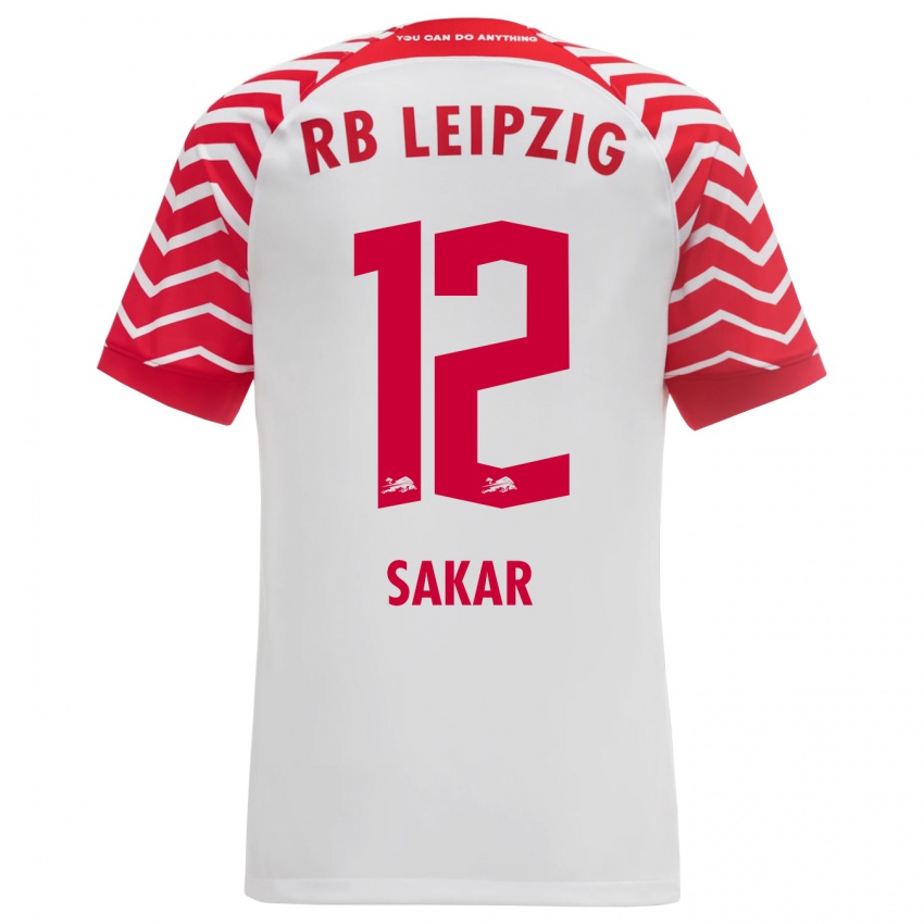 Niño Camiseta Faik Sakar #12 Blanco 1ª Equipación 2023/24 La Camisa Perú