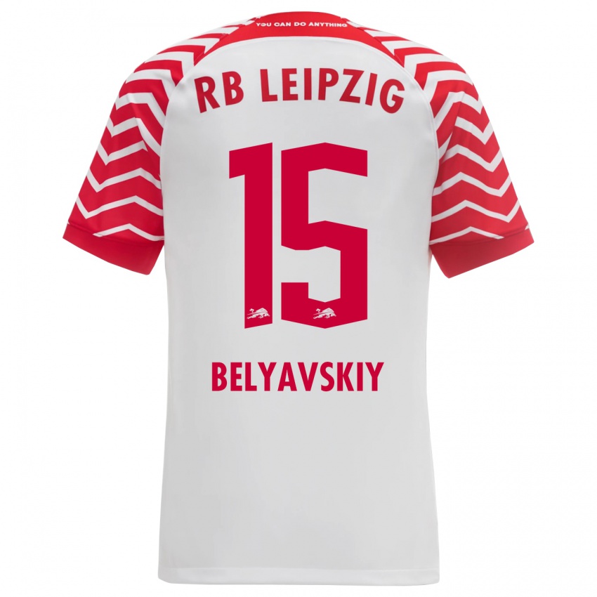 Niño Camiseta David Belyavskiy #15 Blanco 1ª Equipación 2023/24 La Camisa Perú