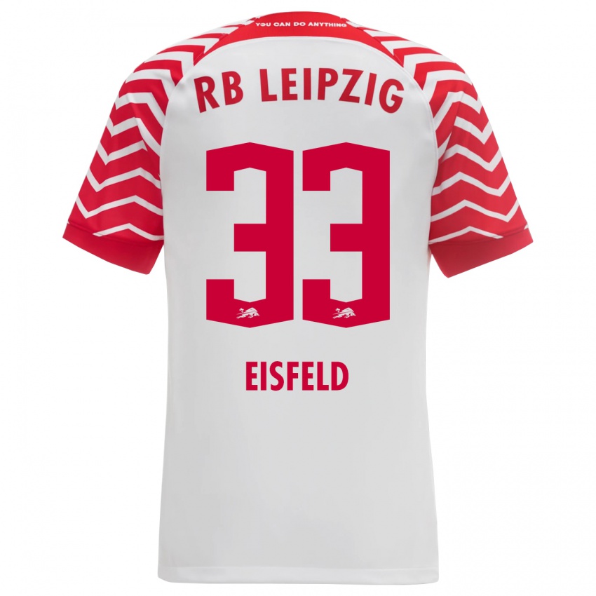 Niño Camiseta Tom Eisfeld #33 Blanco 1ª Equipación 2023/24 La Camisa Perú