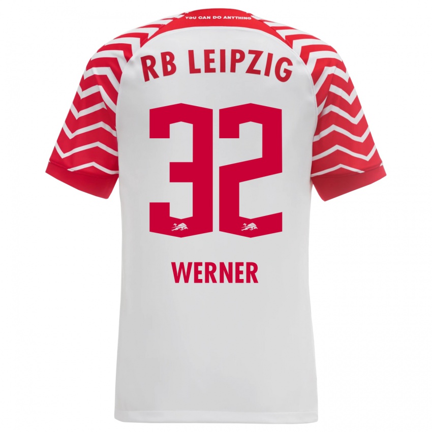 Niño Camiseta Mia Werner #32 Blanco 1ª Equipación 2023/24 La Camisa Perú