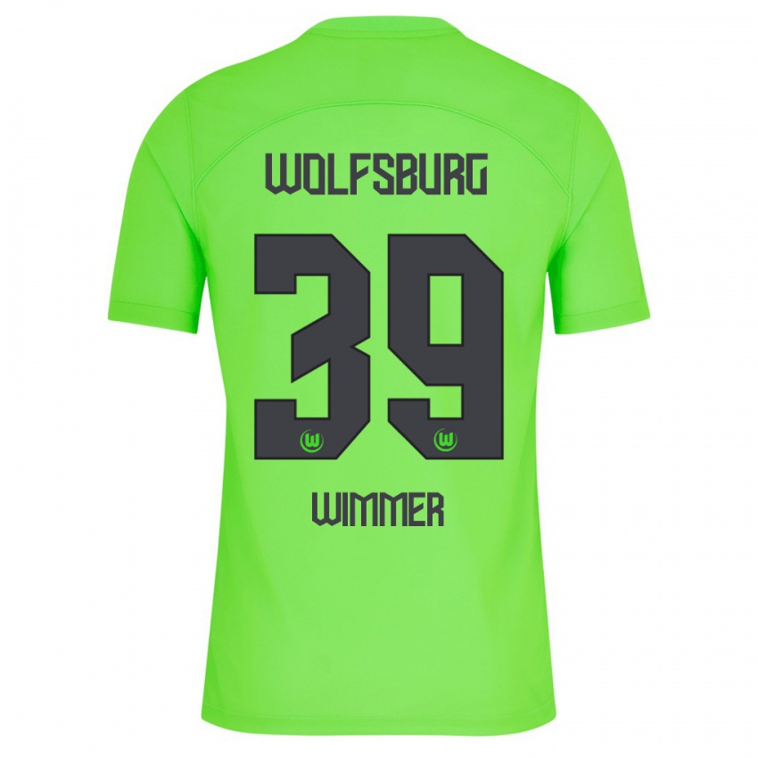 Niño Camiseta Patrick Wimmer #39 Verde 1ª Equipación 2023/24 La Camisa Perú