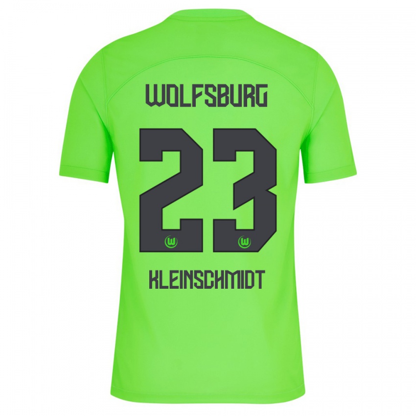 Niño Camiseta Max Kleinschmidt #23 Verde 1ª Equipación 2023/24 La Camisa Perú