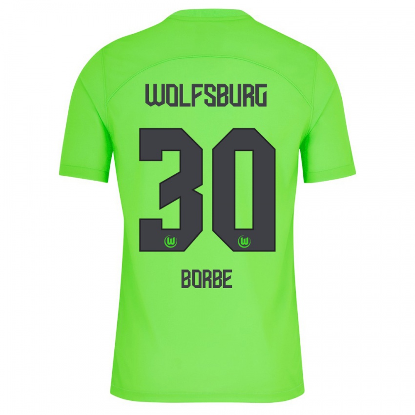 Niño Camiseta Anneke Borbe #30 Verde 1ª Equipación 2023/24 La Camisa Perú