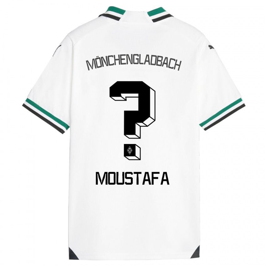 Niño Camiseta Seif Ashraf Moustafa #0 Blanco Verde 1ª Equipación 2023/24 La Camisa Perú