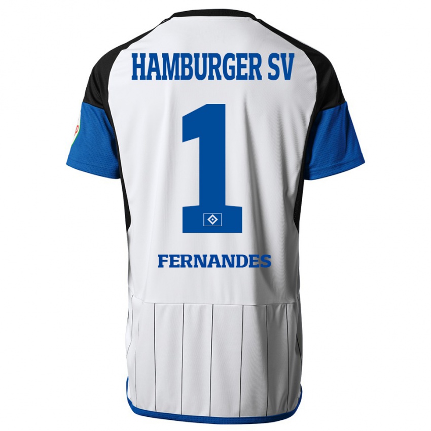 Niño Camiseta Daniel Heuer Fernandes #1 Blanco 1ª Equipación 2023/24 La Camisa Perú