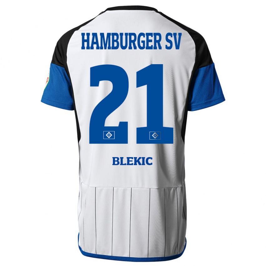 Niño Camiseta Romeo Blekic #21 Blanco 1ª Equipación 2023/24 La Camisa Perú