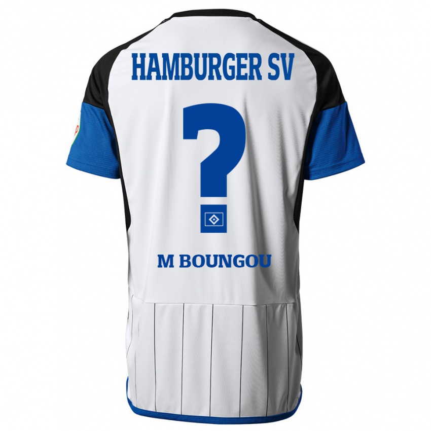 Niño Camiseta Edmond Loubongo-M'boungou #0 Blanco 1ª Equipación 2023/24 La Camisa Perú