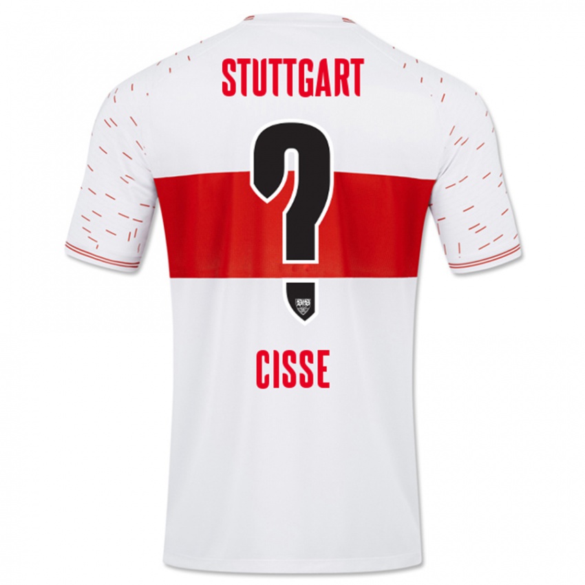 Niño Camiseta Momo Cissé #0 Blanco 1ª Equipación 2023/24 La Camisa Perú