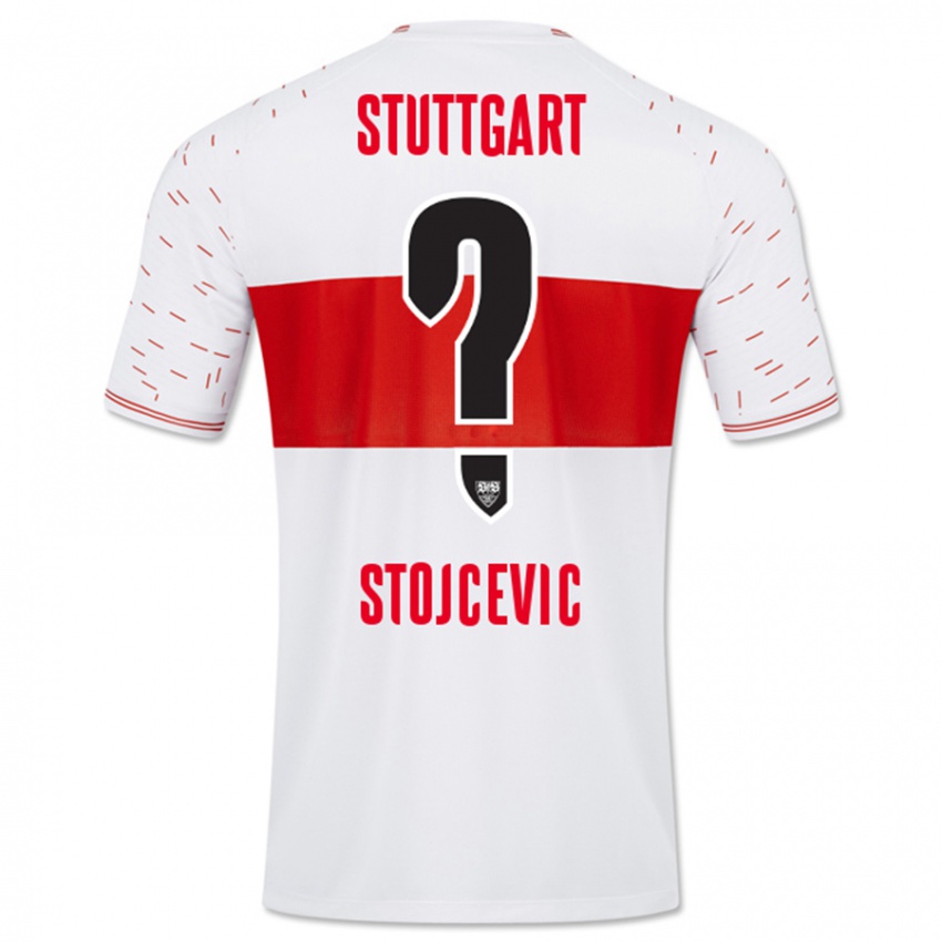 Niño Camiseta Martin Stojcevic #0 Blanco 1ª Equipación 2023/24 La Camisa Perú