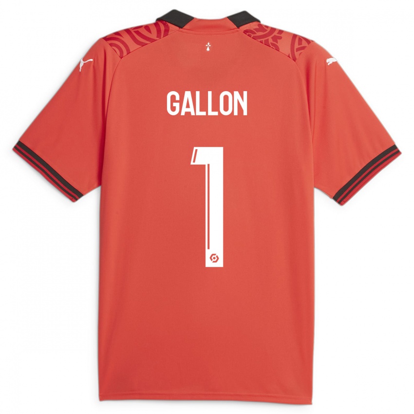 Niño Camiseta Gauthier Gallon #1 Rojo 1ª Equipación 2023/24 La Camisa Perú