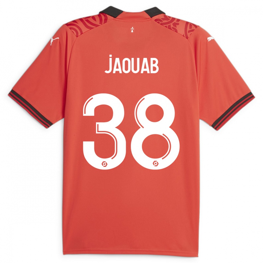 Niño Camiseta Mohamed Jaouab #38 Rojo 1ª Equipación 2023/24 La Camisa Perú