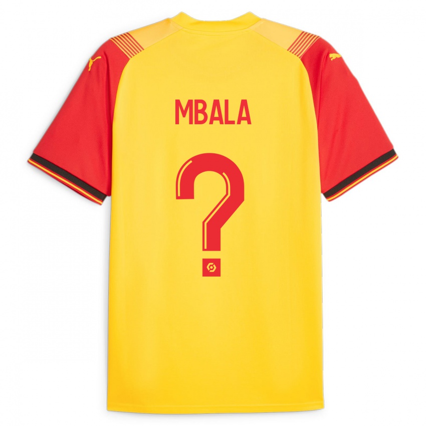 Niño Camiseta Keny Mbala #0 Amarillo 1ª Equipación 2023/24 La Camisa Perú