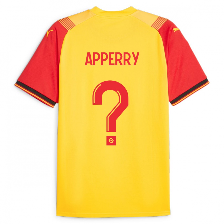 Niño Camiseta Marceau Apperry #0 Amarillo 1ª Equipación 2023/24 La Camisa Perú