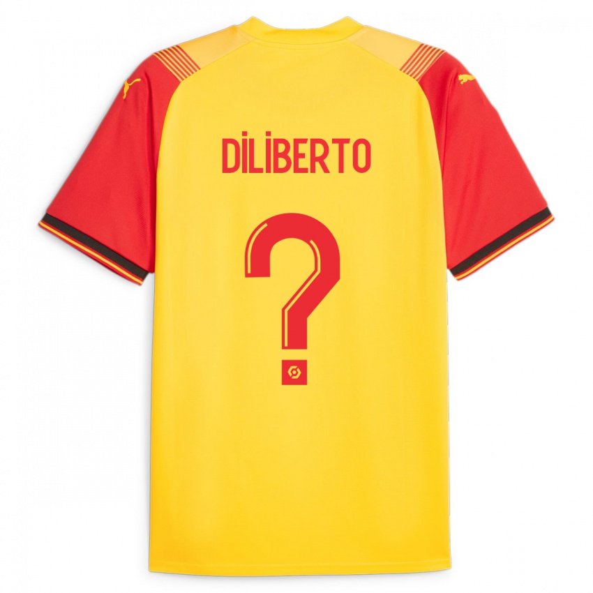 Niño Camiseta Noah Diliberto #0 Amarillo 1ª Equipación 2023/24 La Camisa Perú