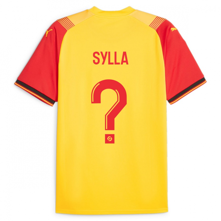 Niño Camiseta Fodé Sylla #0 Amarillo 1ª Equipación 2023/24 La Camisa Perú