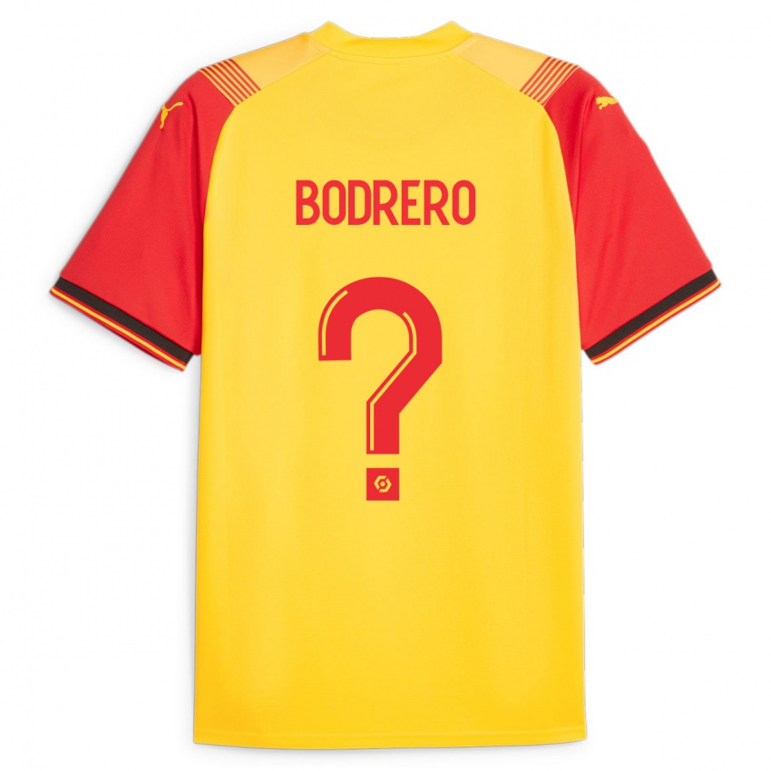 Niño Camiseta Constant Bodrero #0 Amarillo 1ª Equipación 2023/24 La Camisa Perú