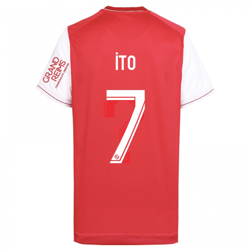 Niño Camiseta Junya Ito #7 Rojo 1ª Equipación 2023/24 La Camisa Perú