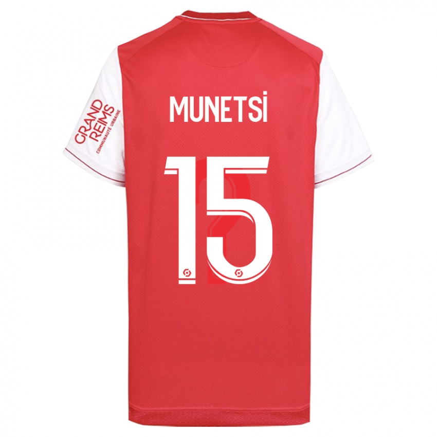 Niño Camiseta Marshall Munetsi #15 Rojo 1ª Equipación 2023/24 La Camisa Perú