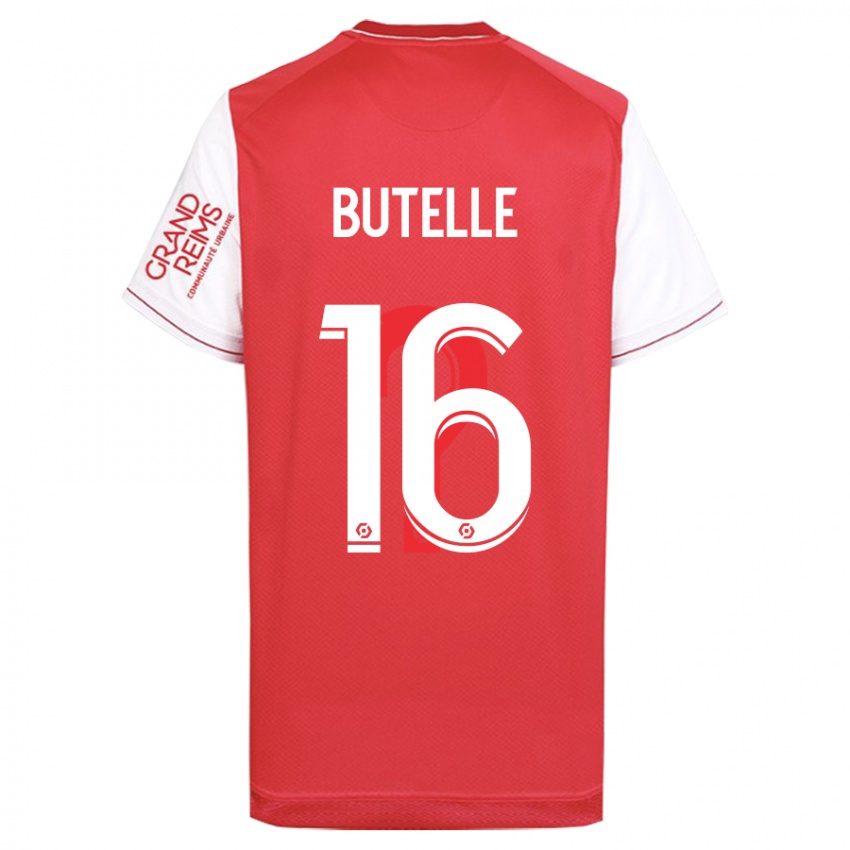 Niño Camiseta Ludovic Butelle #16 Rojo 1ª Equipación 2023/24 La Camisa Perú