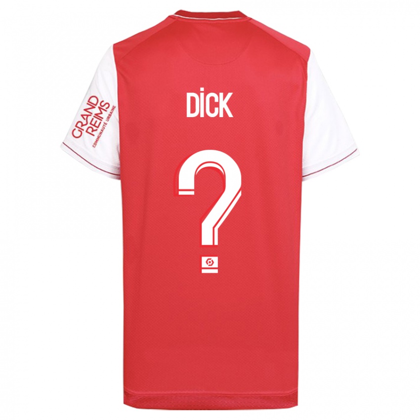 Niño Camiseta Livingstone Dick #0 Rojo 1ª Equipación 2023/24 La Camisa Perú