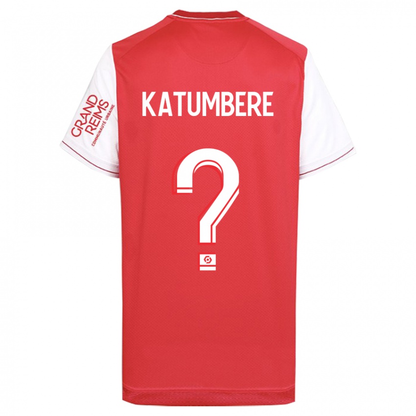 Niño Camiseta Noah Katumbere #0 Rojo 1ª Equipación 2023/24 La Camisa Perú