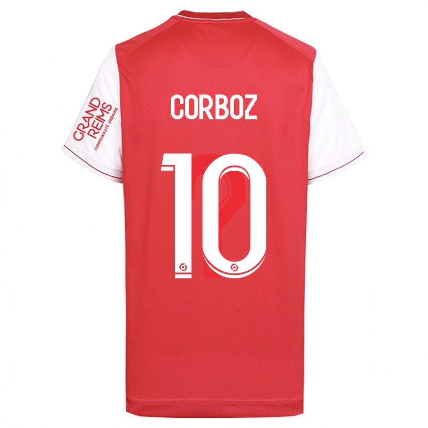 Niño Camiseta Rachel Corboz #10 Rojo 1ª Equipación 2023/24 La Camisa Perú