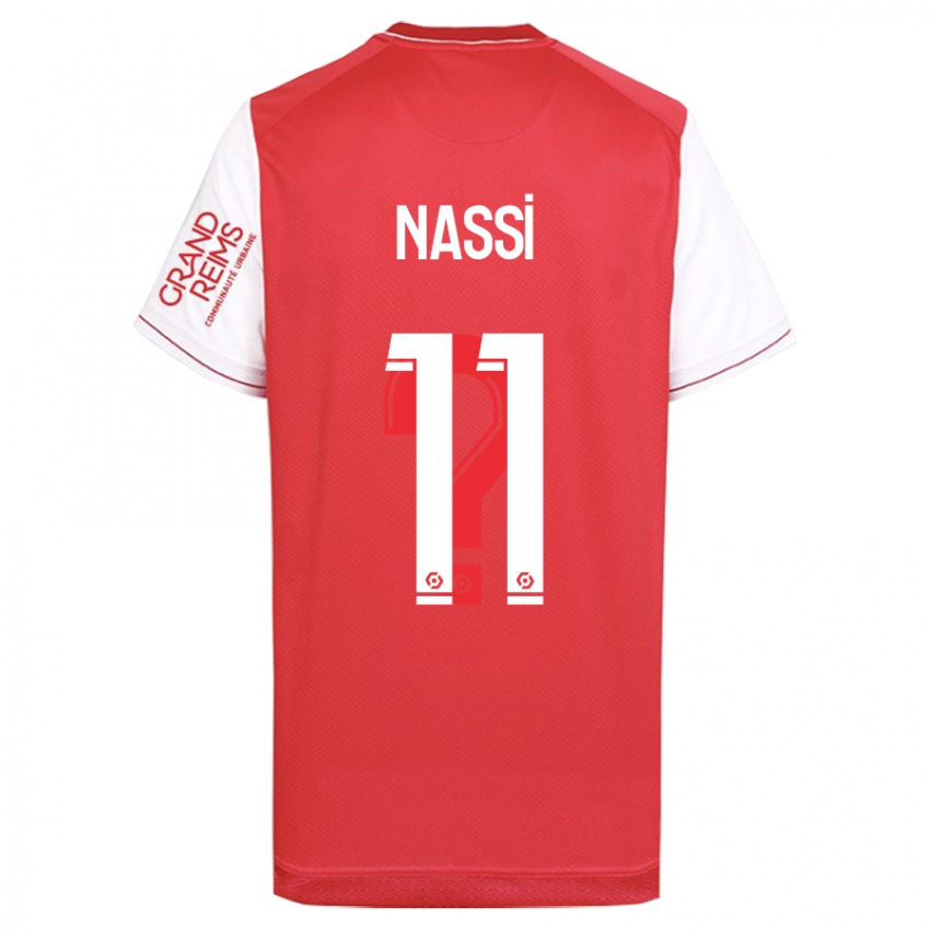 Niño Camiseta Jade Nassi #11 Rojo 1ª Equipación 2023/24 La Camisa Perú