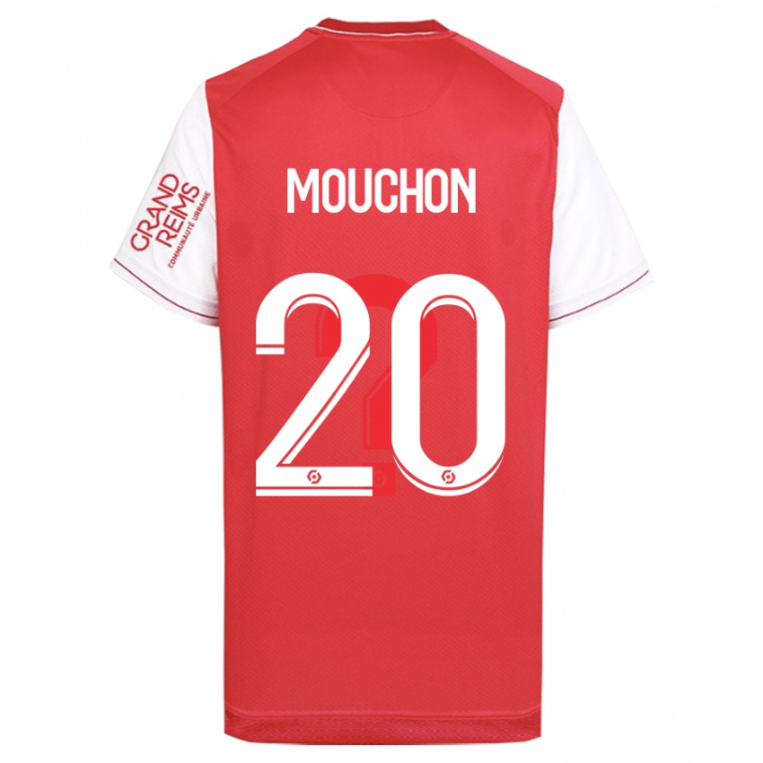 Niño Camiseta Noemie Mouchon #20 Rojo 1ª Equipación 2023/24 La Camisa Perú