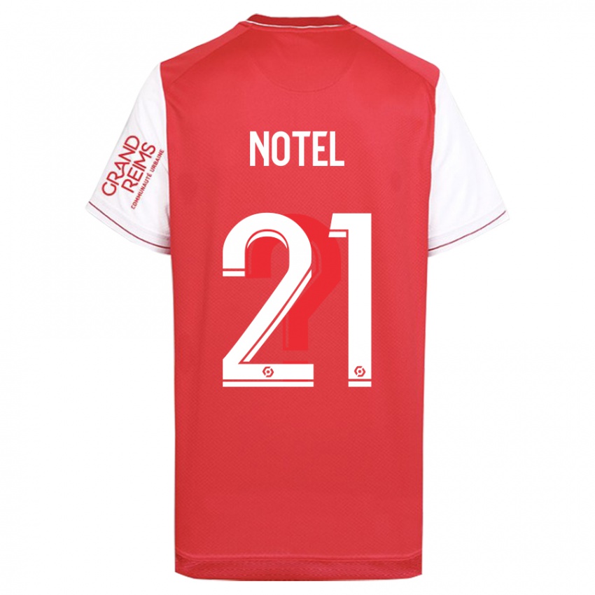 Niño Camiseta Lea Notel #21 Rojo 1ª Equipación 2023/24 La Camisa Perú